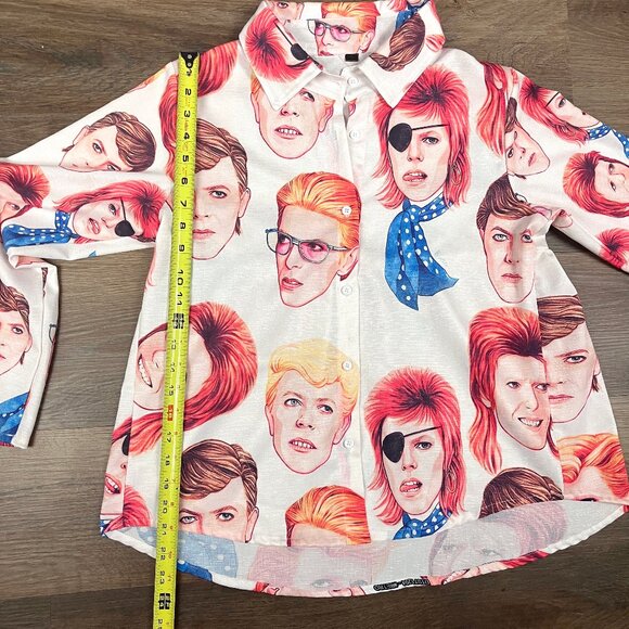 Stylish Women's Graphic Print Top - Picture 8 of 9